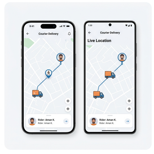 แอปจัดส่ง Royalcraft Courier – ติดตามพัสดุ, จัดส่งรวดเร็ว, รับส่งสินค้า, อัปเดตแบบเรียลไทม์ ios/android - Product Image 3