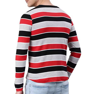 Chemise décontractée pour homme de haute qualité à manches longues 100% coton respirant pour l'automne avec impression personnalisée et manches complètes - Product Image 3