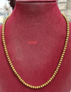 Collar de Cuentas de Estilo Bohemio Unisex de Primera Calidad, Chapado en Oro, con Cuentas de Hueso, para Bodas y Fiestas - Product Image 1