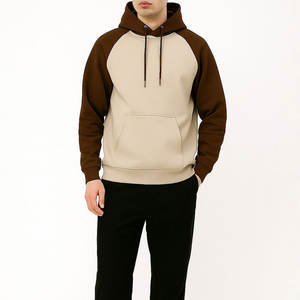 Sweat à capuche pour homme, coupe ample et oversize, style décontracté, en coton épais, avec cordon de serrage, logo personnalisable - Product Image 4
