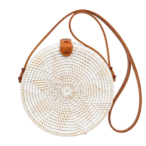 Sacs en rotin de haute qualité pour femmes, vente en gros, sacs en rotin faits à la main, sacs en rotin de créateur, usine au Vietnam, prix bas, OEM - Product Image 1