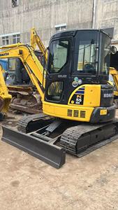 Miniexcavadora usada japonesa Komatsu de 5 toneladas pc55mr - Product Image 2