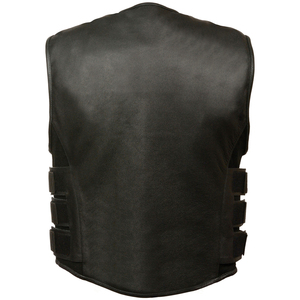 Chalecos de Cuero Genuino de la Mejor Calidad para Hombre, Prendas Exteriores Transpirables para Motociclistas, Logotipo Personalizado, a la Moda para Invierno - Product Image 2