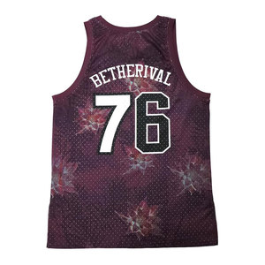 Maillot de basketball oversize streetwear pour homme – Tendance, en mesh respirant, personnalisable (numéro, nom, logo) – Vente en gros OEM - Product Image 2