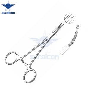 Pinzas Arteriales Providence Hospital, 14 cm (5-1/2 Pulgadas), Curvas, Delicadas, 1x2 Dientes, Pinzas Hemostáticas de Acero Inoxidable Premium - Product Image 4