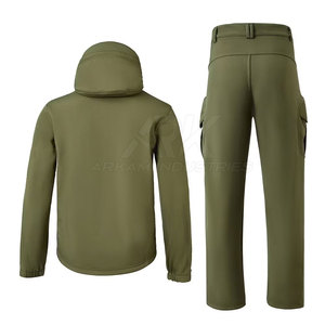 Ensemble veste et pantalon softshell classique, confortable, avec finition lisse - Product Image 2