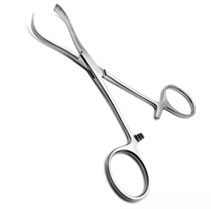 เครื่องมือทันตกรรมสแตนเลส คีมหนีบผ้าขนหนู คีมจับแบบใช้มือ ราคาถูก ขายส่ง ผลิตในปากีสถาน จำนวนมาก - Product Image 5