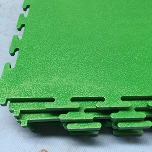 กระเบื้องปูพื้นโรงรถแบบเชื่อมต่อกันได้ PVC กันน้ำ กันลื่น สำหรับใช้ภายในอาคาร - ดีไซน์ยุโรป แผ่นรองคลังสินค้าแบบถอดได้ ลายกราฟิก - Product Image 4
