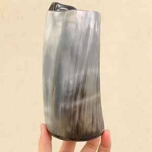 Jarra de cerveza de cuerno caliente, tipo tankard y vaso, de cuerno auténtico de búfalo, último diseño en India, Jarra Royal, Fabricante al por mayor - Product Image 5