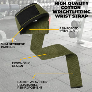 Sangle de poignet unisexe pour la gym, améliore la confiance et les performances, réglable, légère, antidérapante, résistante à l'usure, avec logo personnalisé - Product Image 5