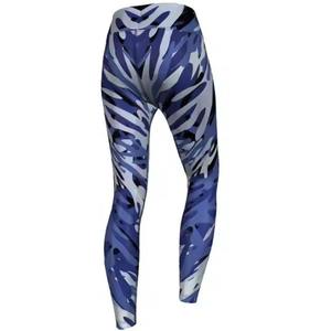 Leggings de yoga personnalisés avec logo, sublimation, plusieurs couleurs imprimées, leggings de sport pour femmes, leggings de fitness pour femmes - Product Image 3