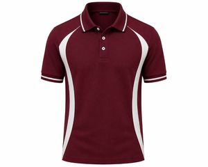 Polo pour homme personnalisé en gros, de haute qualité, en coton piqué respirant, tendance, décontracté, matière douce, style streetwear - Product Image 3