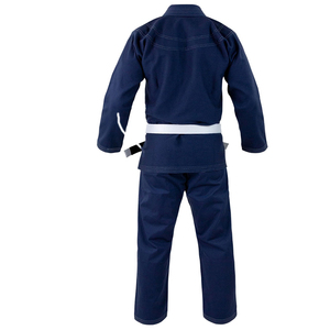 Women's Black Mixed Martial Arts Gi 100% Cotton Durable 400g Front Logo <b>Athletic</b> Regular Fit Adult Uniform - Product Image 4