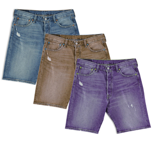 Shorts en jean pour hommes, nouvelle tendance, qualité supérieure, tissu en jean délavé, coupe ample, streetwear moderne, mode décontractée d'été - Product Image 3