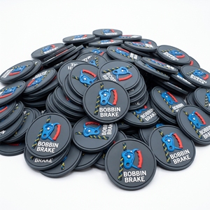 Fabricante de Emblemas Personalizados de PVC Blando, Insignias 3D para Linternas de Minero, Parches Redondos de Goma para Iluminación de Espeleología al Aire Libre - Product Image 5
