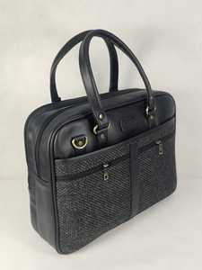 Maletín para Portátil de Cuero Genuino, Portafolio Ejecutivo, Bolsa Suave de Gran Capacidad con Cierre para Trabajo y Viajes - Product Image 2