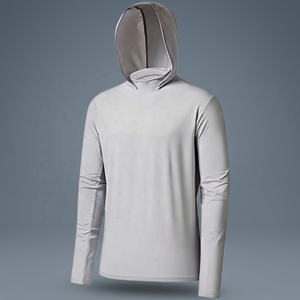Camiseta de Pesca para Hombre UPF 50, Manga Larga, Transpirable, Spandex/Poliéster 180g, Accesorios de Fitness, Modelo Empire, En Stock - Product Image 3