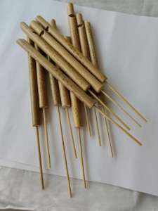 Silbatos Largos de Bambú Clásicos, Juguetes Ecológicos Hechos a Mano con Bambú Natural para Recuerdos/Regalos - Product Image 4