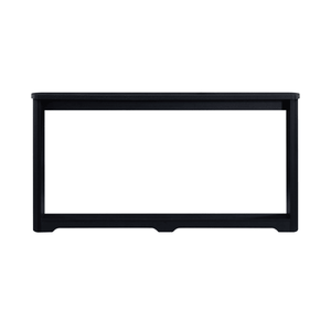 70.1\" Corrugated Texture <b>Storage</b> <b>Console</b> <b>Table</b> Narrow Wooden Sofa <b>Table</b> for Entranceways Perfectly Fits Any Sofa - Product Image 2