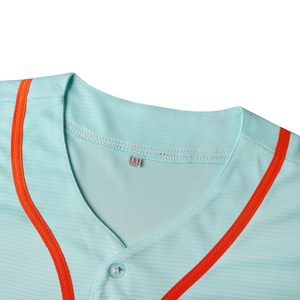 Unisex <b>Baseball</b> Jersey Shirt Short Sleeve Button Front Solid Color Moisture Wicking Polyester All Seasons Apparel - Product Image 5