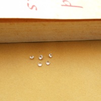 Topaze blanche naturelle, pierre précieuse en vrac, calibrée, 10 mm, taille brillant ronde, pour la fabrication de bijoux