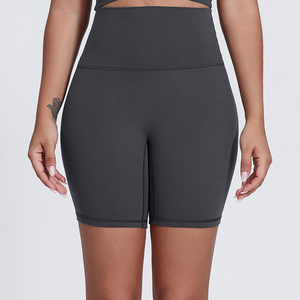 Performance Womens High Rise Workout Yoga Shorts Fitness Training Stretch Athletic Activewear Sportswear Collection apparel gym - Product Image 2