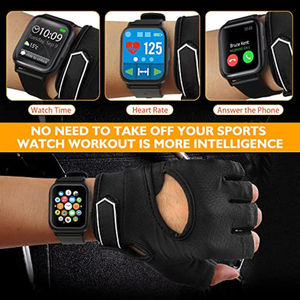 Gants de musculation professionnels en gros avec coutures anatomiques pour une adhérence naturelle, équipement personnalisé avec logo imprimé - Product Image 5