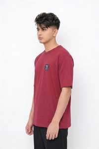 310GSM Heavy Weight 100% Cotton Eco-Friendly New Style 2026 <b>Turtleneck</b> Custom Short Sleeve t shirt for <b>men</b> - Product Image 5