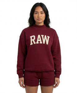 Conjunto de Dos Piezas para Mujer, Cuello Alto y Pantalones Cortos, Estilo Urbano, Tejido Transpirable, para Invierno - Product Image 1