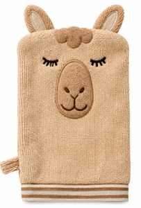 Bath Mitt Pink <b>Washcloth</b> Soft Scrubber Hand Towel for Kids Bathroom Cleaning - Product Image 2