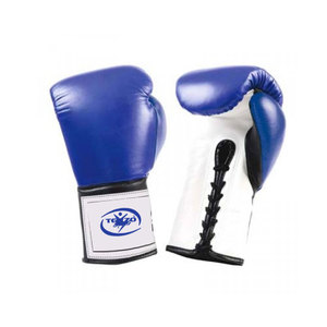 Guantes de Boxeo de Cuero Populares con Cierre de Cordones y Protección UV, Diseño Flexible para Entrenamiento Físico de Adultos - Product Image 1