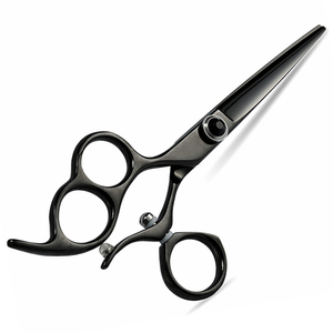 Ensemble de ciseaux de coiffure professionnels personnalisés de haute qualité 2026 pour salon de coiffure noir - Product Image 1