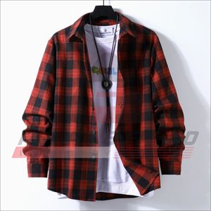 Men's Long Sleeve Plaid Shirt Woven Casual Regular Fit Blue <b>Checkered</b> Pattern <b>Top</b> - Product Image 3