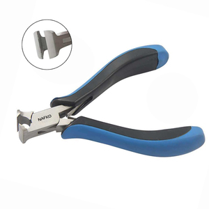 Best Quality Stainless Steel 120mm Smooth Jaws Spring Flat Ends Black Blue End/Top <b>Cutters</b> High Performance Ergonomic Handles - Product Image 1