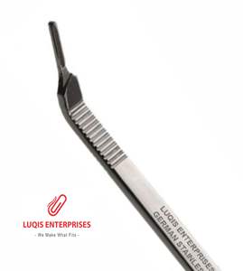 Mango de bisturí # Cuchillo Quirúrgico de Acero Inoxidable con Mango Largo y Angulado 3LA, Instrumento Médico Reutilizable y Autoclavable - Product Image 2