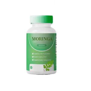 El mejor precio cápsulas de extracto de planta de Moringa de grado alimenticio para el brillo de la piel directamente del fabricante de la India con embalaje de botella - Product Image 4