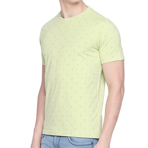T-shirt en tricot basique pour homme de haute qualité, coupe classique, 100% coton, manches courtes, col rond, impression personnalisée, motif uni, Bangladesh - Product Image 2