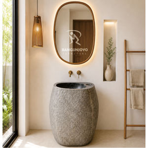 LAVABO ÚNICO DE PIEDRA NATURAL EN STOCK - Product Image 1