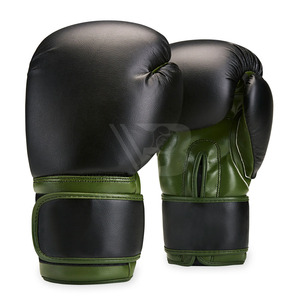 Guantes de Boxeo de Cuero de Alta Calidad, Muy Populares, con Cierre de Gancho y Bucle en la Muñeca, Servicio Personalizado OEM - Product Image 4
