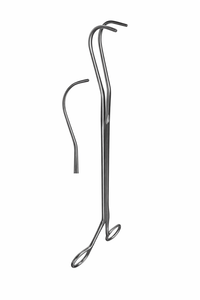 Pinces Harken courbées No.1 pour VATS, tige de 10 mm, mâchoires atraumatiques DeBakey 1x2 sans cliquet, longueur de travail 25 cm, longueur totale 35,5 cm – ZETOMEDPRO - Product Image 4