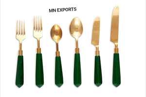 ชุดอุปกรณ์เสิร์ฟสลัดเรซิ่นแท้ 100% สำหรับใช้ในบ้านและโรงแรม พร้อมช้อนไอศกรีมสำหรับเสิร์ฟสลัด - Product Image 2