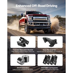 Kit di Sollevamento Anteriore da 2,5 Pollici per Ford F250 F350 F450 Super Duty 4WD Modelli 2011-2023 - Kit Livellamento Telaio per Camion - Product Image 6