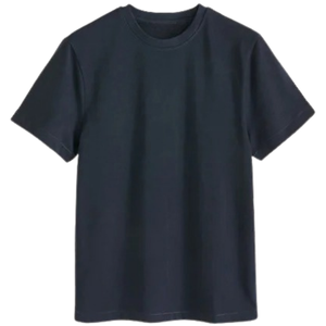 T-shirt décontracté à col rond pour homme, manches courtes, en jersey de coton, personnalisable, vente en gros, vêtement basique quotidien, fournisseur OEM - Product Image 6