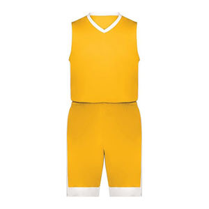 Uniformes de Baloncesto Personalizados de Poliéster para Hombre, Jersey y Pantalones Cortos Transpirables de Secado Rápido, Conjuntos de Entrenamiento Sublimados para Equipos Deportivos - Product Image 3