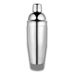 Shaker à cocktails classique en acier inoxydable, outil de bar, mélangeur de boissons avec passoire, anti-fuite, vente en gros, pour bar à domicile - Product Image 1