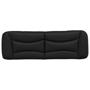 Coussin de tête de lit noir pour la lecture et le repos - Product Image 5
