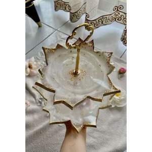 Soporte para Tartas de Resina Premium para Decoración del Hogar Moderno, para Suministros de Decoración de Tartas - Product Image 4