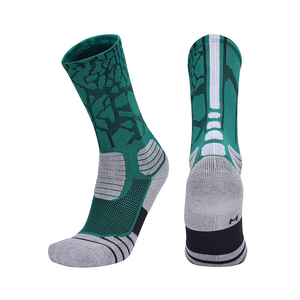 New Arrival Men Soccer Grip Socks 100% Polyester Multi Colors Sublimation Printed Tight Fit Flexible Quick Dry Anti-Slip <b>Thigh</b> - Product Image 3