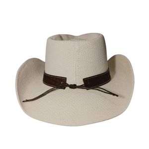 Sombrero Outback de Fieltro de Lana de Alta Calidad, Clásico, de Ala Ancha, Estilo Western, con Banda de Cuero con Tachuelas - Product Image 3