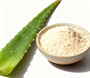 Extracto de aloe vera premium con propiedades calmantes para uso versátil en cuidado de la piel, suplementos y formulaciones a granel. - Product Image 1